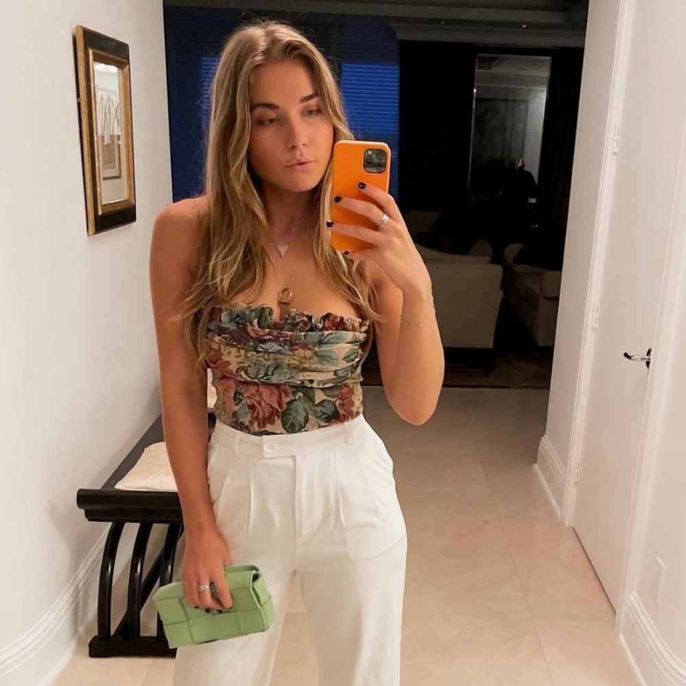 NWT Corset top! (Wore to take this photo)